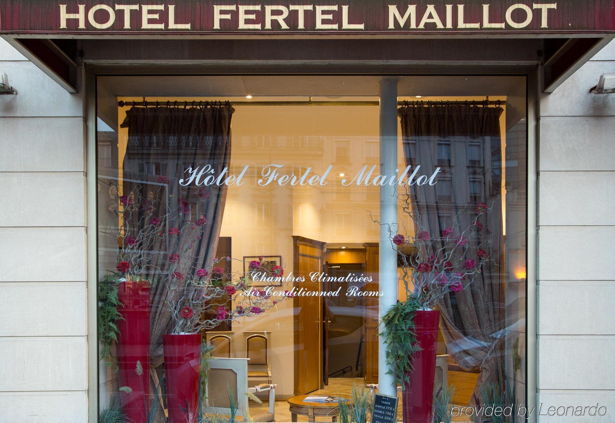 Hotel Fertel Maillot Párizs Kültér fotó