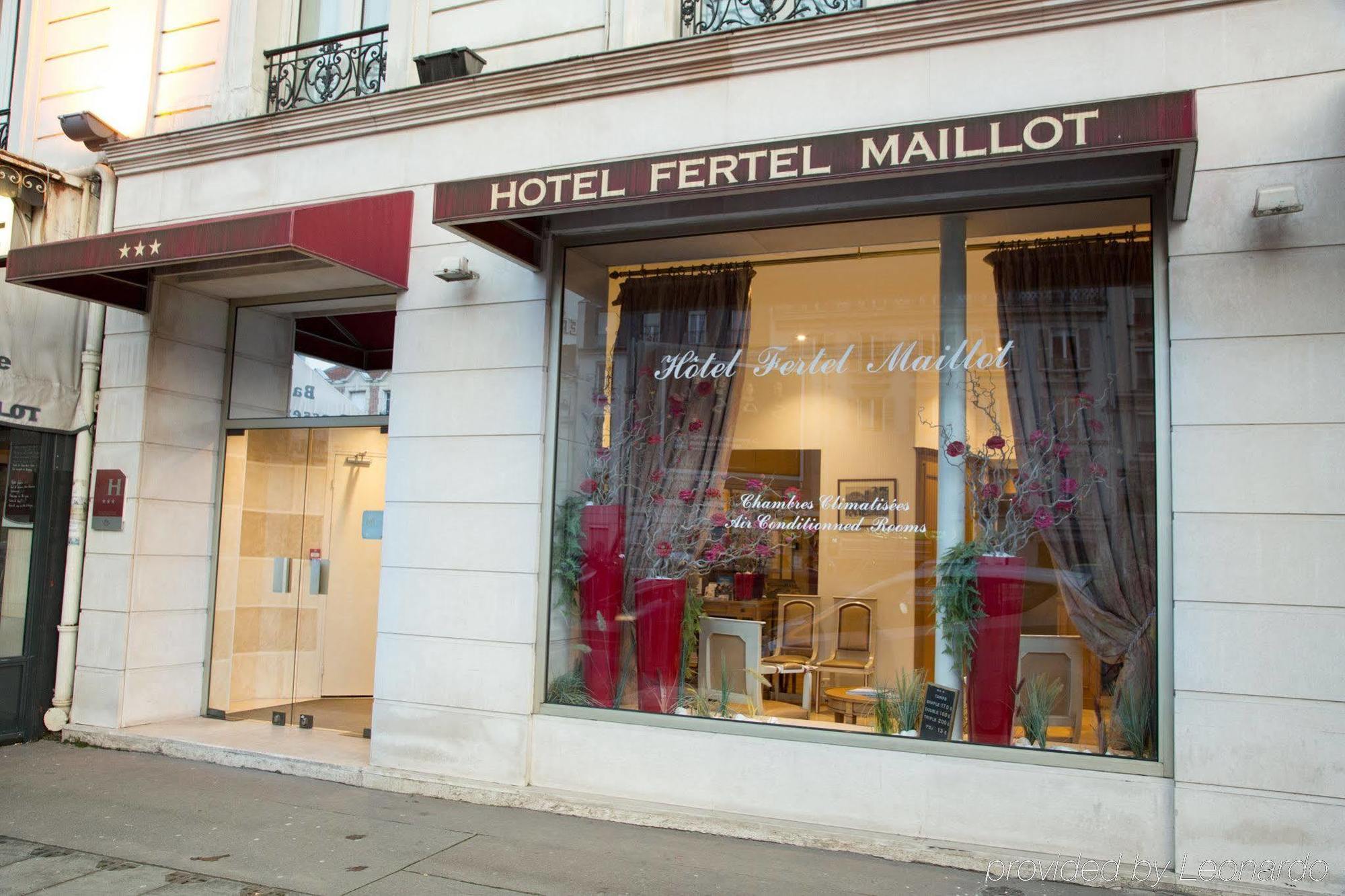 Hotel Fertel Maillot Párizs Kültér fotó