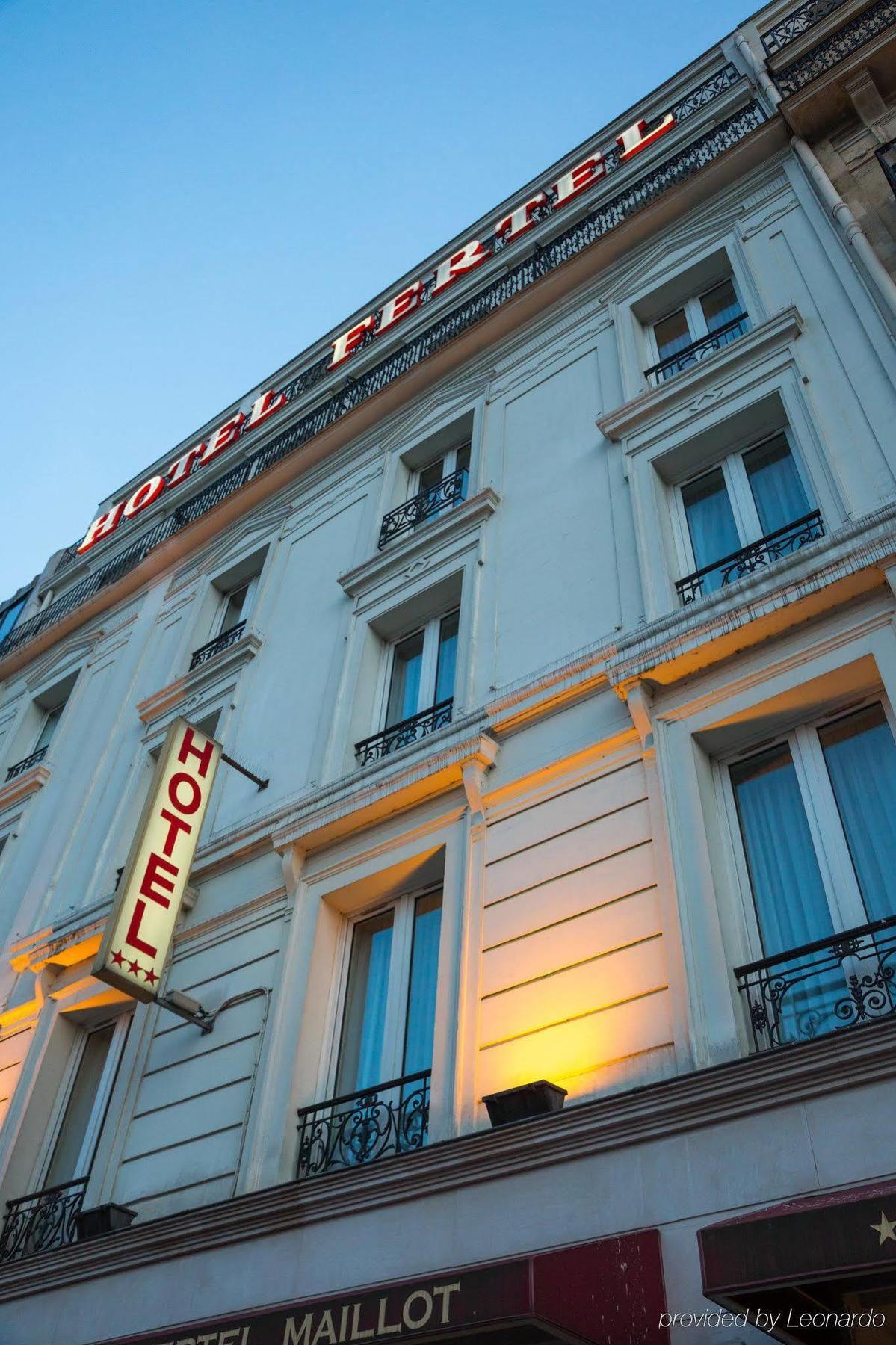 Hotel Fertel Maillot Párizs Kültér fotó
